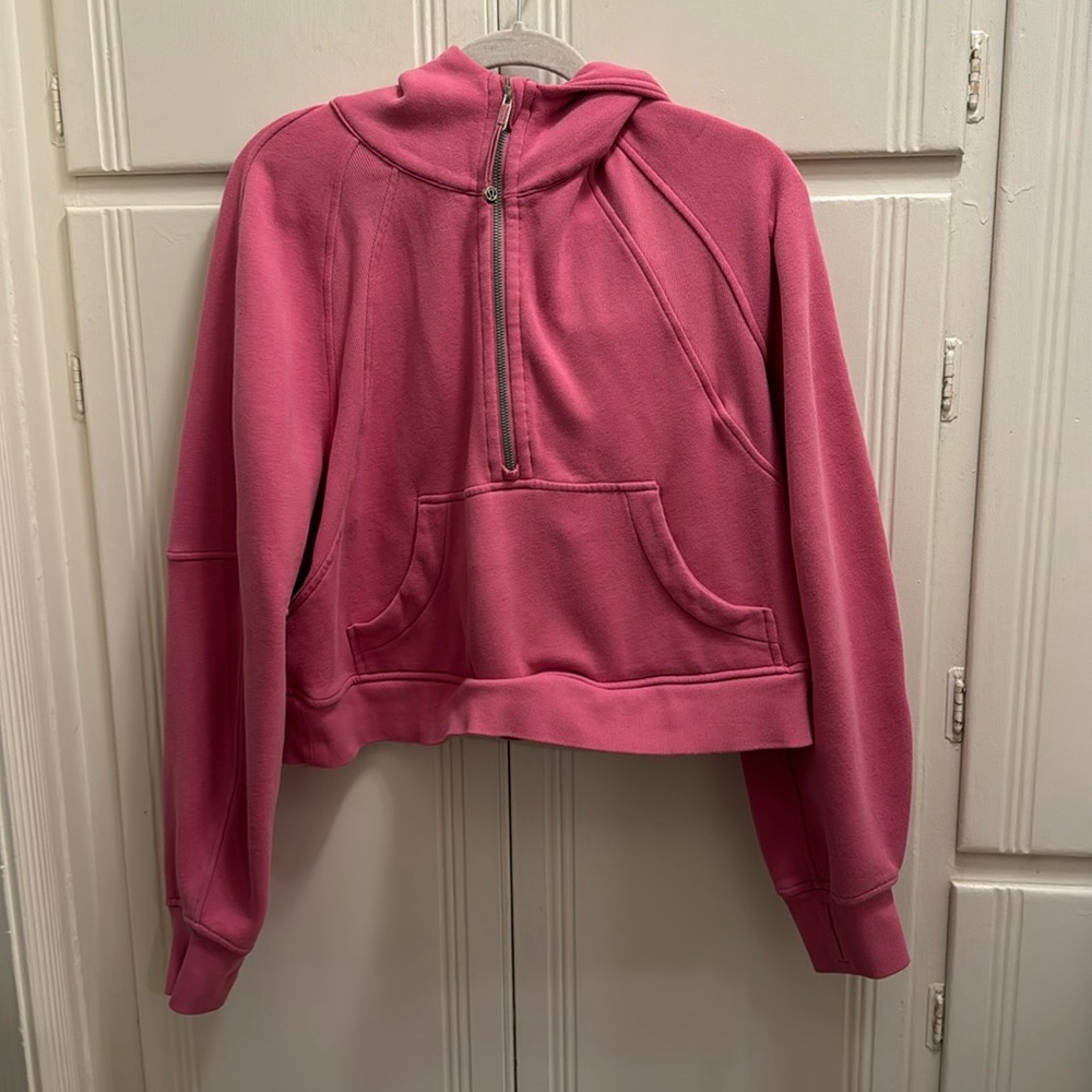 Lululemon scuba half zip hoodie